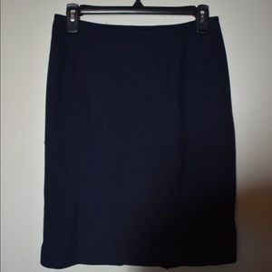 Navy Blue Skirt